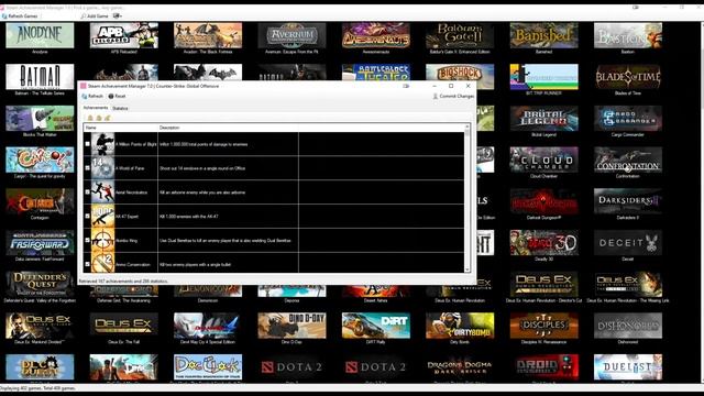 How To Unlock Any Steam Achievements | Steam Achievement Manager