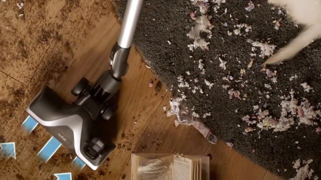 Пылесос с контейнером Tefal Silence Force Cyclonic идеальная чистота и бесшумная работа смотреть онлайн