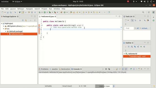 Hello World In Java - Eclipse смотреть онлайн