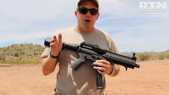 SIG MPX 9 - Timney AR Trigger Test смотреть онлайн