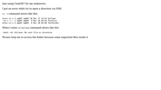 Unix & Linux: -bash: cd: No such file or directory error showing But the Folder is Exists смотреть онлайн