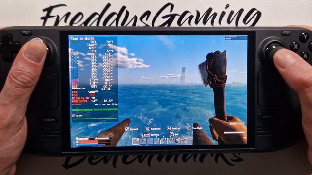 Sunkenland update 0.2.01 on Steam Deck OLED with Steam OS 3.6 смотреть онлайн