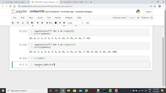 208 Working Dictionary Comprehension смотреть онлайн