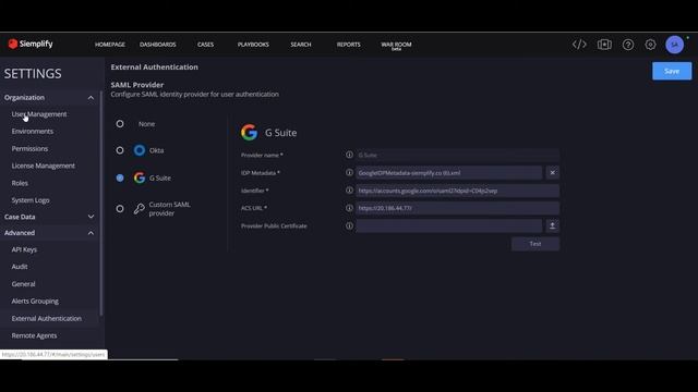 Configuring Your Own SAML Provider смотреть онлайн