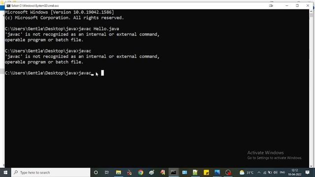 Running first java program and setting system path variable - Java 2022 course series - vid3 смотреть онлайн