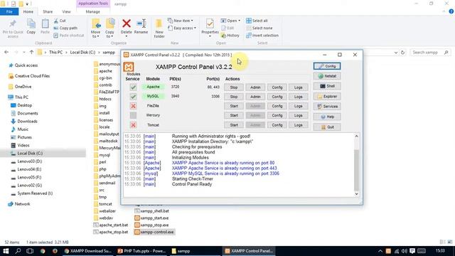 PHP Programming Tutorials - 02 Apache for PHP | XAMPP | Downloading XAMPP | Installing XAMPP смотреть онлайн