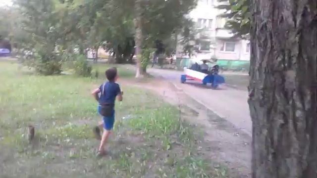 Катер на колесах смотреть всем!!! смотреть онлайн