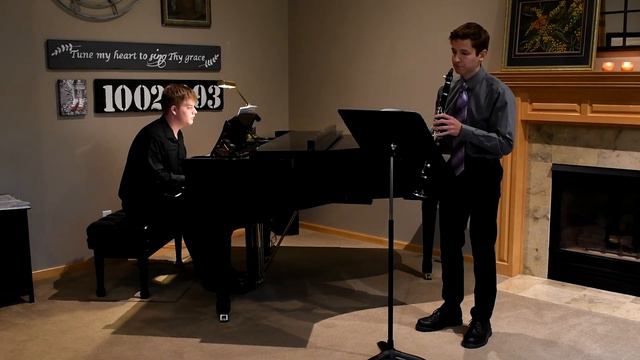 Recital with clarinet, violin and piano смотреть онлайн