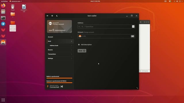 Linux Monero GUI wallet tutorial for beginners (simple mode) смотреть онлайн