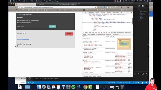 VueJS | Level 2-10: event handlers, methods, push and reset смотреть онлайн