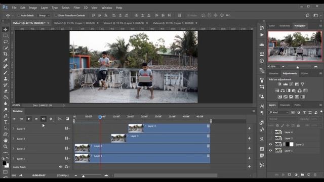Photoshop Video Editing Tutorial : How to Create a Clone Effect in Photoshop смотреть онлайн