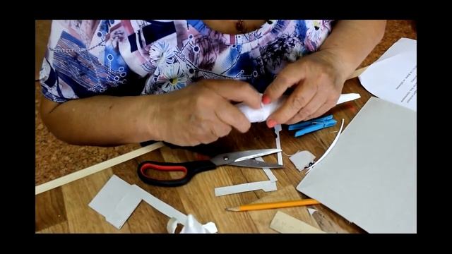 Online урок (создание модели самолета из картона) смотреть онлайн