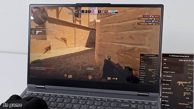Lenovo Legion 5 15IAH7 Counter Strike 2 Gaming Test CS2 | Core I5 12500H/8GB/512GB/4GB RTX3050Ti
