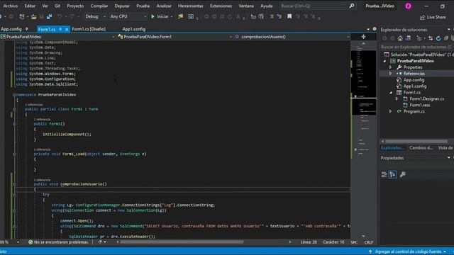 Tutorial LOGIN SQL Server y Windows Form C# смотреть онлайн