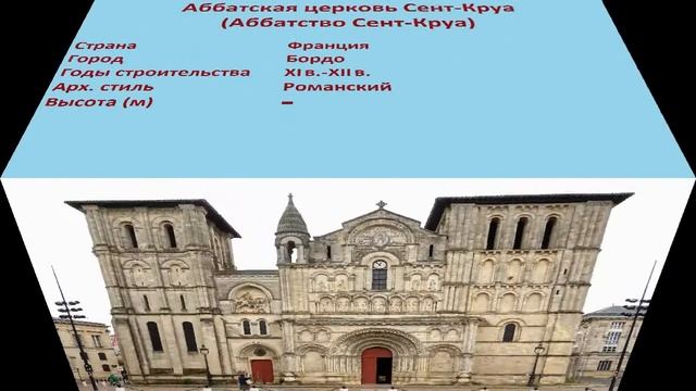 Аббатская церковь Сент-Круа , Аббатство Сент-Круа (Бордо) смотреть онлайн