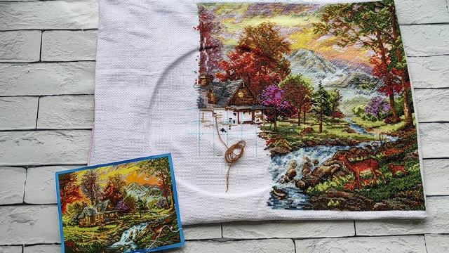 Новый старт/ самостоятельное оформление готовой работы/ китайский процесс/ вышивка крестом смотреть онлайн