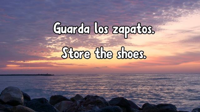 Aprender inglés y español, Frases simples, Simple Phrases Commands-Mandatos 2 смотреть онлайн