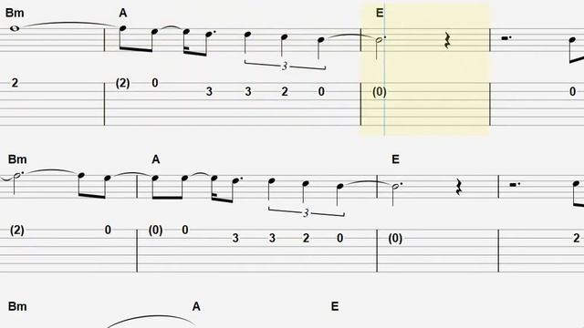 Chris Isaak- Wicked Game GUITAR TAB смотреть онлайн