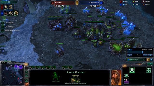 [0793] Starcraft 2 Zerg vs Protoss - losing to early expo toss смотреть онлайн