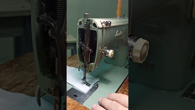 Швейная машина Лада 236. Тестовое шитье. смотреть онлайн