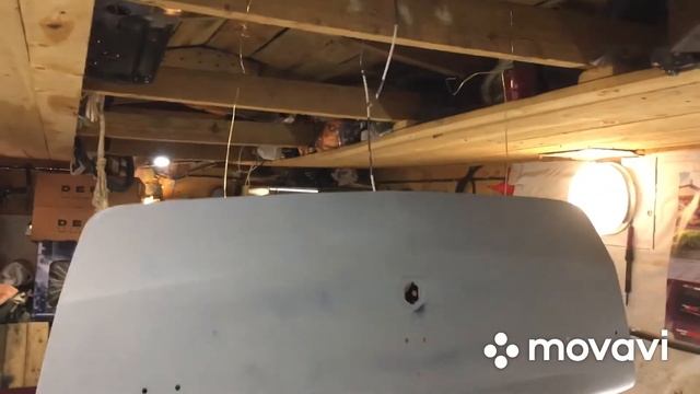 Покраска новой крышки багажника. смотреть онлайн