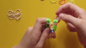 БРАСЛЕТ ИЗ РЕЗИНОК "КРУГОВЫЕ УЗЕЛКИ" - Плетение для начинающих. Видео