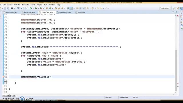 Different Ways to Iterate Through a Map in Java смотреть онлайн