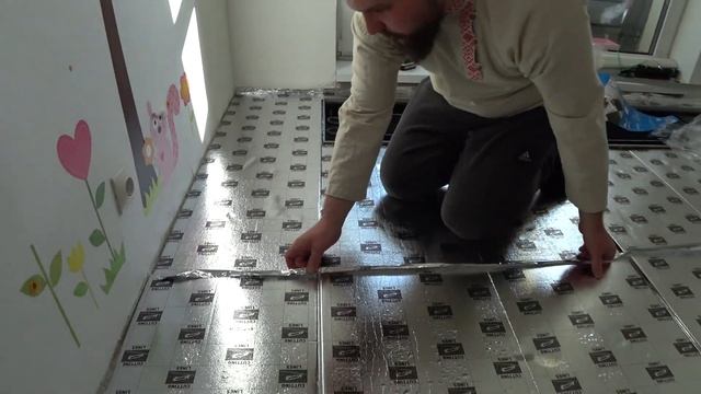 Подложка Arbiton Aquastop. Как правильно укладывать подложку под ламинат своими руками. #подложка