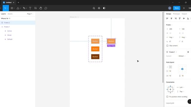 how to create button component in figma (Figma Tutorial) смотреть онлайн