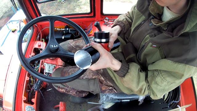 Установка автономного отопителя на трактор т 25/installing an Autonomous heater on a t 25 tractor смотреть онлайн