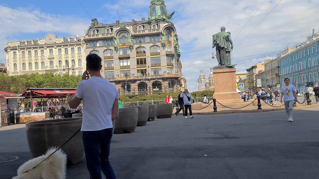 Санкт-Петербург. Погуляем по Невскому проспекту. смотреть онлайн
