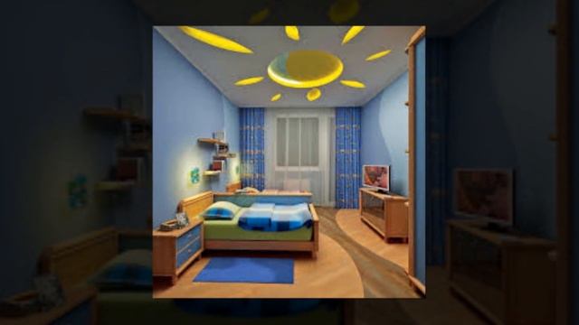 Идеи ремонта детской комнаты в голубом и фиолетовом цвете смотреть онлайн