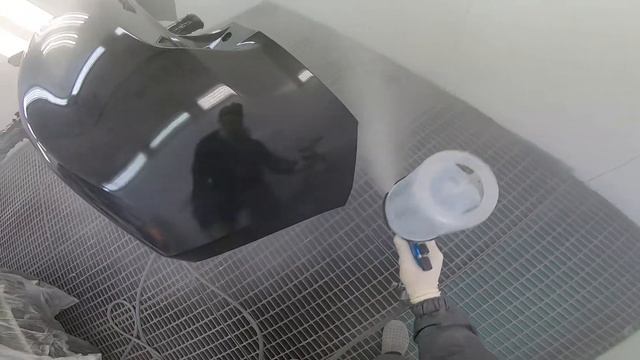 Painting car | Waterbase / Spray Clear coat Lechler Iwata ws400 1.4HD смотреть онлайн