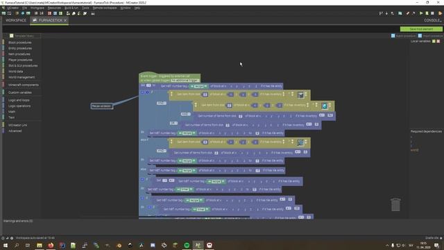MCreator Tutorial: Create Your own Smelting Machine смотреть онлайн