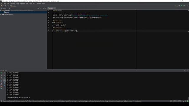 QuickTip #395 - Python Pyglet Tutorial - Key Hold Motion Detection смотреть онлайн