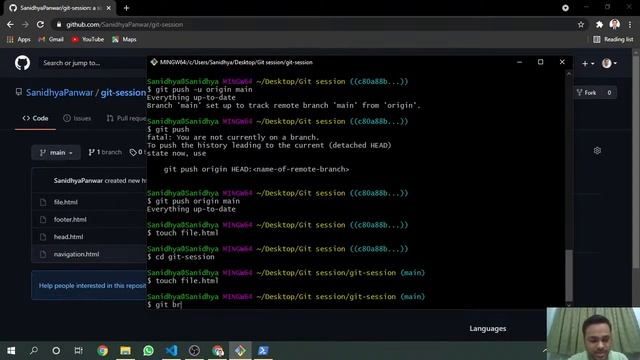 (GIT Bootcamp) Session 2 : Advanced GIT | Experience Tathastu смотреть онлайн