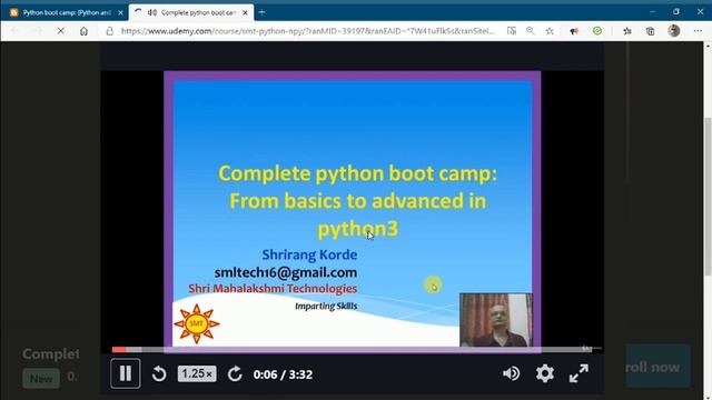 Complete Python bootcamp: ( Python and adv Python, Numpy) | Udemy course Preview смотреть онлайн