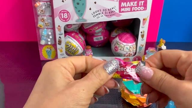 MINIVERSE MAKE IT MINI FOOD DINNER SERIES 1 | BETTER THAN MINI BRANDS!!! By MGA