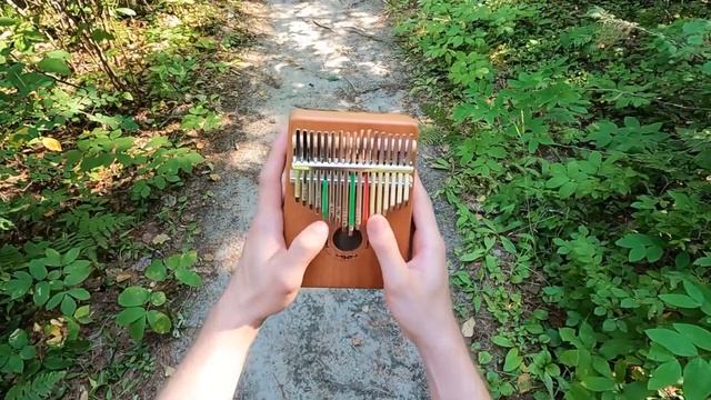 Lost woods IN the woods! - Zelda Ocarina of Time Kalimba Cover смотреть онлайн