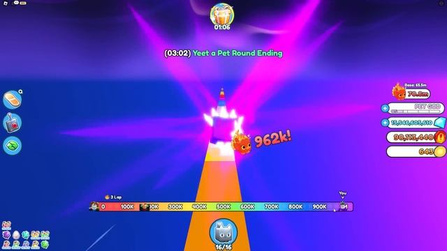 YEETING My PET At MAX SPEED On Roblox смотреть онлайн