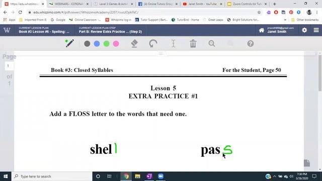 Tutoring Online Using Whizzimo and the Barton Reading & Spelling System смотреть онлайн