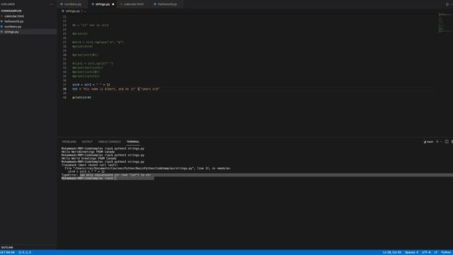 Learn Python over a weekend | Python in 6 hours | Lecture-0015 | String Functions 2 смотреть онлайн