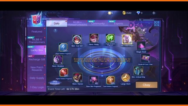 Moskov Twilight Dragon - Lucky Box Tricks | Mobile Legends Bang Bang смотреть онлайн
