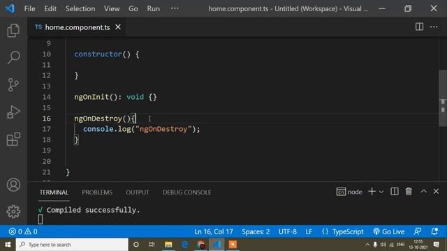 OnDestroy Lifecycle Hook In Angular || Angular || Angular Tutorial || OnDestroy Lifecycle Angular смотреть онлайн