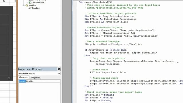 One Min | VBA - Export Excel chart to PowerPoint смотреть онлайн
