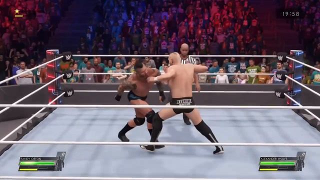 WWE2K22 RKO is so slow even Alexander wolfs finisher overrides it!! смотреть онлайн