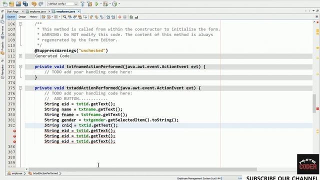 Employee Database Management System in ||JAVA|| Language Using by ||JAVA NET-BEAN'S|| смотреть онлайн