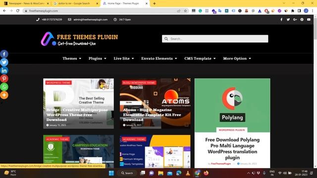 Newspaper theme free download with activation key | How to download Newspaper theme free In Telug смотреть онлайн