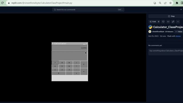 The high level architecture of the Calculator App -- 4 types of buttons, 2 labels. смотреть онлайн