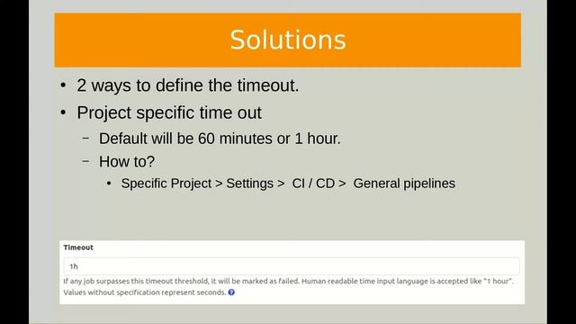 GitLab Runner Reason & Solution 6 - Job Time Out - Theory смотреть онлайн